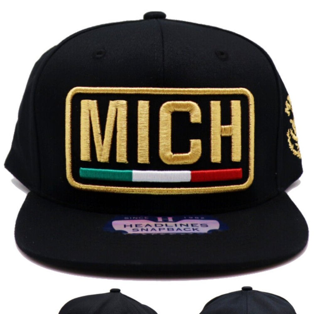 Michoacán Headlines MICH Crest Snapback Hat